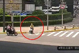 男子伪装外卖小哥盗窃电瓶车 谁知车上的定位装置早已将他暴露……图片
