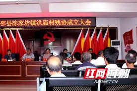 新邵陈家坊镇洪庙村残协成立让80名残疾村民有了“新家”图片
