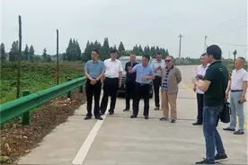 益阳市关工委主任陆国柱一行来我区开展调研图片