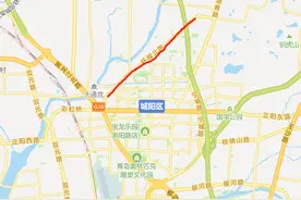 城阳环城北路拓宽改造已启动 正在进行前期方案设计图片