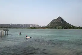 湖底种草、1.5米深见鱼……济南华山湖开启最大规模生态治理图片