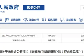 淄博门楼牌规范来了，分门牌、楼牌、平房牌3类10种，您怎么看？图片