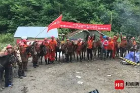 新建某进藏铁路二郎山隧道勘察钻探顺终孔！创造同型设备新孔深纪录图片