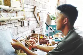 退伍军人把小创意做成网红品图片
