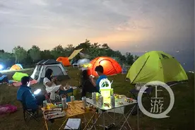 夏日打卡在云龟 渝北这座山火了图片