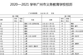 速看，最长42天！广州中小学寒暑假时间确定了图片