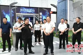 鹤壁市委书记马富国到淇滨区调研鹤壁东区建设工作图片