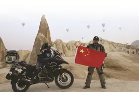 万里走单骑！威海小伙用实际行动传播中国文化图片