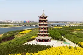 石家庄又多了一个好去处！7层景观塔，还能看灯光秀，位置在→图片