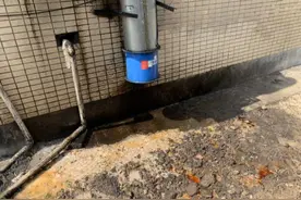 一下大雨就“水漫金山”的下水管道有了解决之法！新城街道启动管网改造工程图片