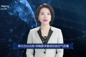 AI合成主播丨湖北出台法规 明确要求重视校园空气质量视频封面