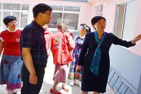 《中国妇女报》山东记者站站长来威海文登调研图片