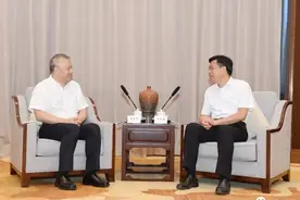 许永锞会见国家电投集团广西公司总经理赵兰坤图片