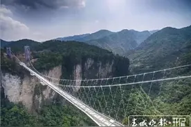 世界第一！宣威尼珠河大峡谷将建成265米高户外观光电梯图片