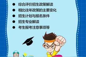 重磅 | 今晚7点！综合评价试点院校大集结！报名注意什么？如何提高“命中率”？看这里……图片
