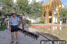 要红！满满科技感的杭州梦想小镇，一头老黄牛正在拉犁耕地图片