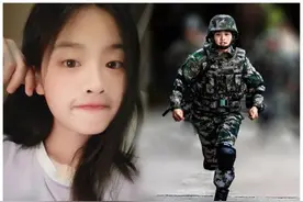 高原女兵入伍前后大对比，特别的信写给特别的自己图片