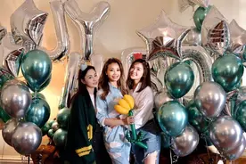 霍汶希为容祖儿办生日派对，好姐妹Twins惊喜现身图片