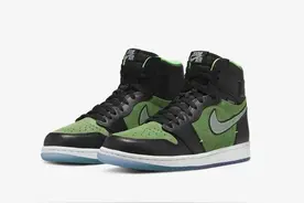 高于原价！黑绿 AJ1 Zoom 后天发售！SNKRS 已上架图片