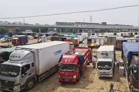 新发地休市果蔬交易不停，这些“大王”忙着四处扫货图片