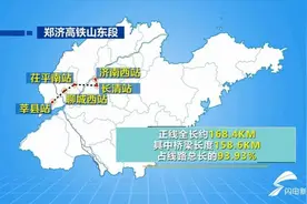 郑济高铁山东段，开工！通车后济南1.5小时到郑州图片
