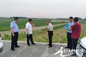 杨忠智委员就国道307线汾阳市过境改线工程进行实地考察图片