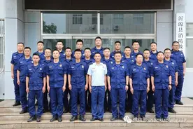 【团圆计划·送战友·踏征程】|淄博支队欢送“团圆计划”调动消防员图片