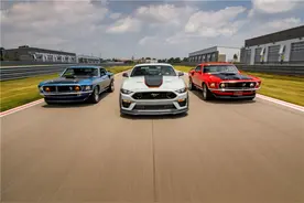 5.0升V8 性能巅峰之作，全新Mustang Mach 1限量版归来图片