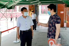 东营市副市长刘美华同志到东营区黄河中学视察专升本考试考点准备工作图片