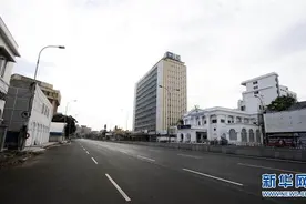 印度金奈采取“封城”措施图片