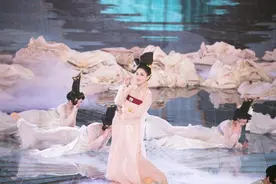 佟丽娅上江苏卫视跳《芒种》被《杜甫》原作者批，重庆市歌舞团声明：未授权改编图片