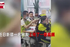青春的模样！男生课间为前座女同学编马尾，网友：手比我都巧图片