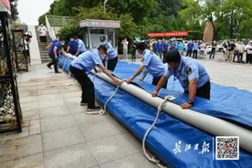 神器！江滩防汛封闸靠它只要半小时图片