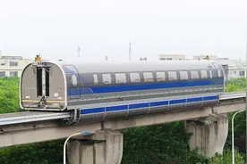 超级重磅！时速600公里高速磁浮试验样车在上海成功试跑图片