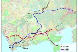 深惠城际线路站点首次曝光 建成后龙岗人在家门口就可坐城际列车图片