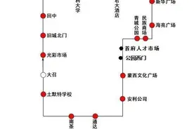 呼和浩特又将新开通5、6、7、8号四条夜间公交，看看都走哪儿？图片