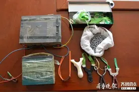 持弹弓偷猎野生动物，民警抓获三名违法人员图片