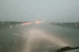暴雨、冰雹、大风！山西部分高速公路封闭图片
