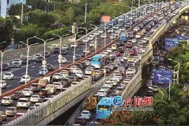 10分钟路绕了一个多小时！厦门出岛主干道端午节前夕大堵车图片