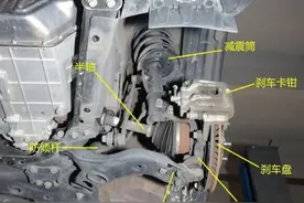 用车时间久了，为什么底盘越来越松散？维修工：该检查3个部位了图片