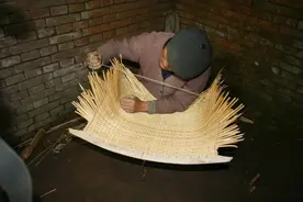 正宁簸箕编制技艺，一起一落、一削一磨都是精品图片