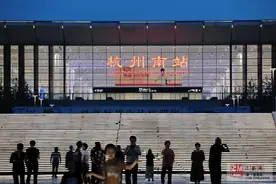 铁路杭州南站亮灯调试迎开通图片