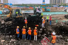 昆明一工地基坑发生坍塌？别急！这只是应急演练图片