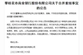 四川省两家资产不足千亿城商银行确定合并，中小银行林立格局或将变化？图片