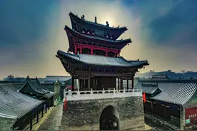 绕着古城走忻州图片
