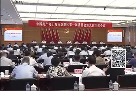 中共上海市崇明区第一届委员会第九次全体会议召开视频封面