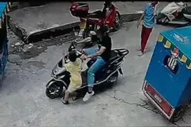 【悬赏通告】一电动车驾驶员撞到小孩后逃逸，现全城寻找此人！图片