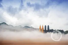 雨后的重庆“腾云驾雾”有多美图片