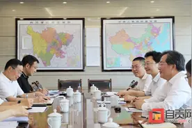 范波在成都拜会省卫生健康委党组书记沈骥、主任何延政图片