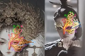 简直一模一样！插画师发文质疑《锦绣南歌》凤凰面具抄袭其作品图片
